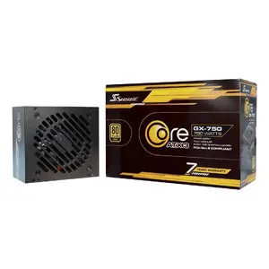 Блок питания Seasonic SRP-CGX851-A5A32SF 850 Вт ATX, полностью модульный, 80 PLUS Gold, вентилятор 120 мм, чёрный