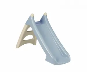 Children's outdoor slide SMOBY Life Slide XS Blue model 820630, compact play slide for toddlers