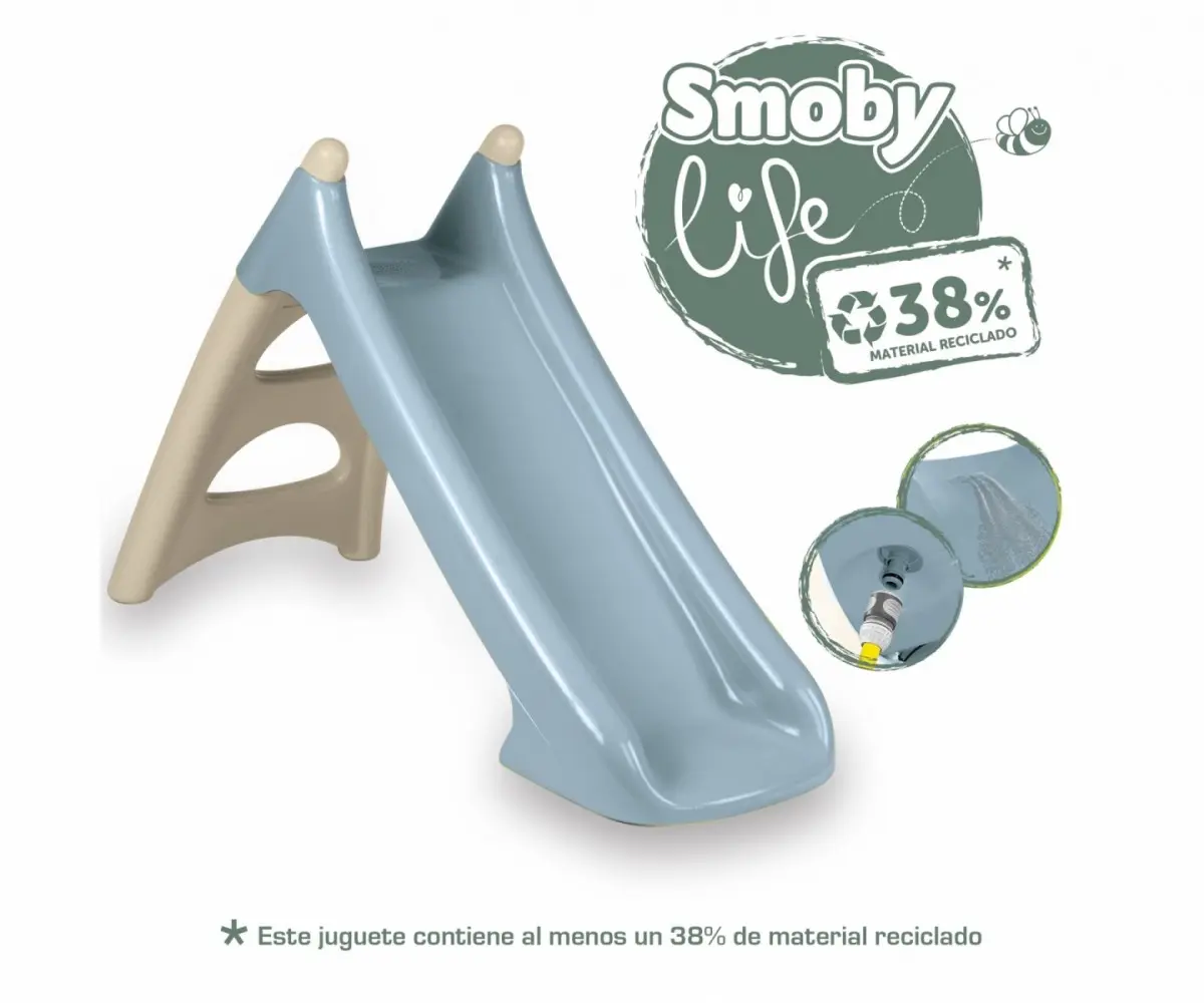 SMOBY Life Slide XS Blue 820630 children's outdoor slide Photo 2