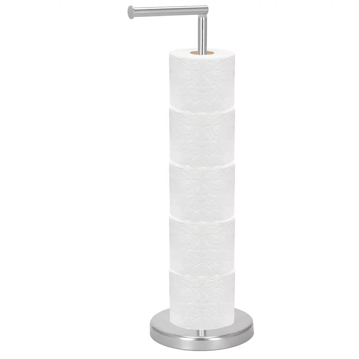 Toilet Paper Holder Springos TS0001 Chrome 2-in-1 Photo 3