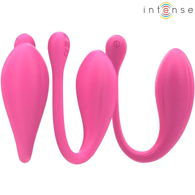 INTENSE Janice U vibrators dubultai stimulācijai Photo 2