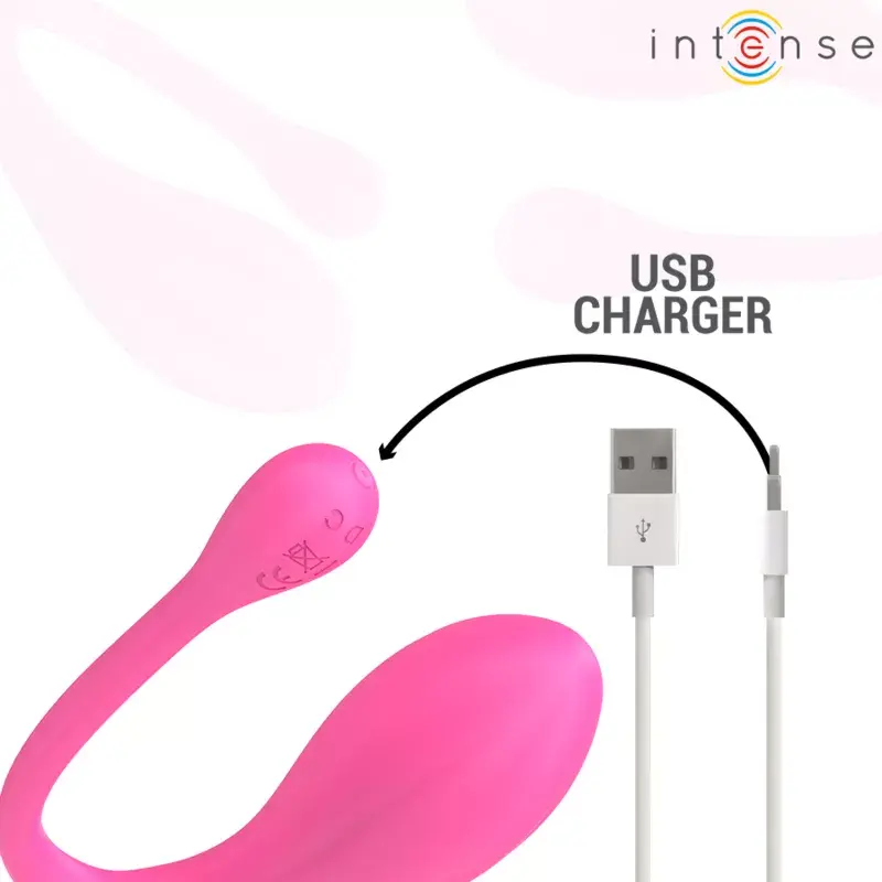 INTENSE Janice U vibrators dubultai stimulācijai Photo 6