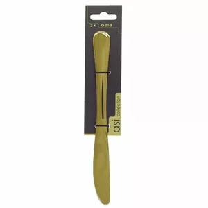 Kitchen knives set ASI COLLECTION 2 pcs model 24344060 Gold blade thickness 4.0 mm