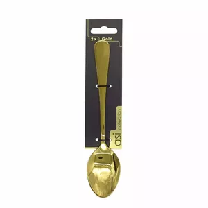 Cutlery spoons ASI COLLECTION 24344062 Gold finish, thickness 1.7 mm