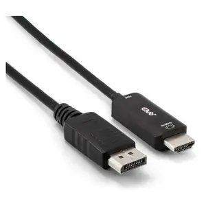 DisplayPort cable CLUB3D CAC-1083 2m HDMI Type D Micro Black