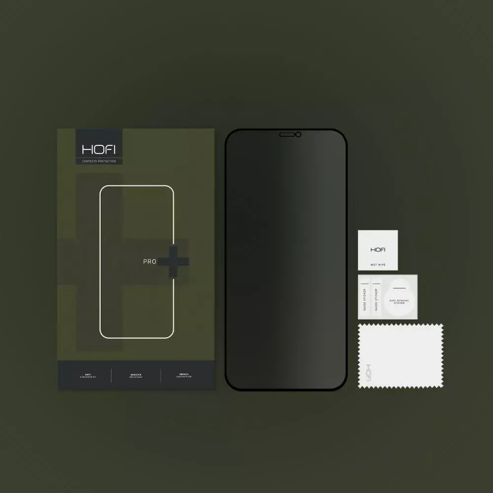 Hofi Anti-Spy Pro+ приватное стекло для iPhone 12 / 12 Pro Photo 6