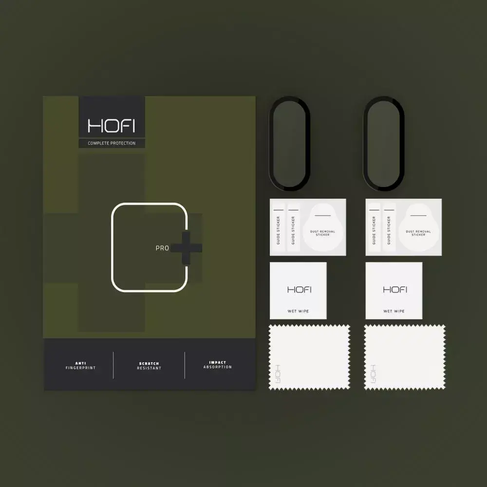 Hofi Hybrid Pro+ glass 2-pack for Xiaomi Smart Band 9 Photo 2