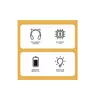 Детские беспроводные наушники iWear M2, синие Photo 5