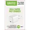GRATEQ PALLAS 83045SF 45W USB-C PD PPS адаптер Photo 3