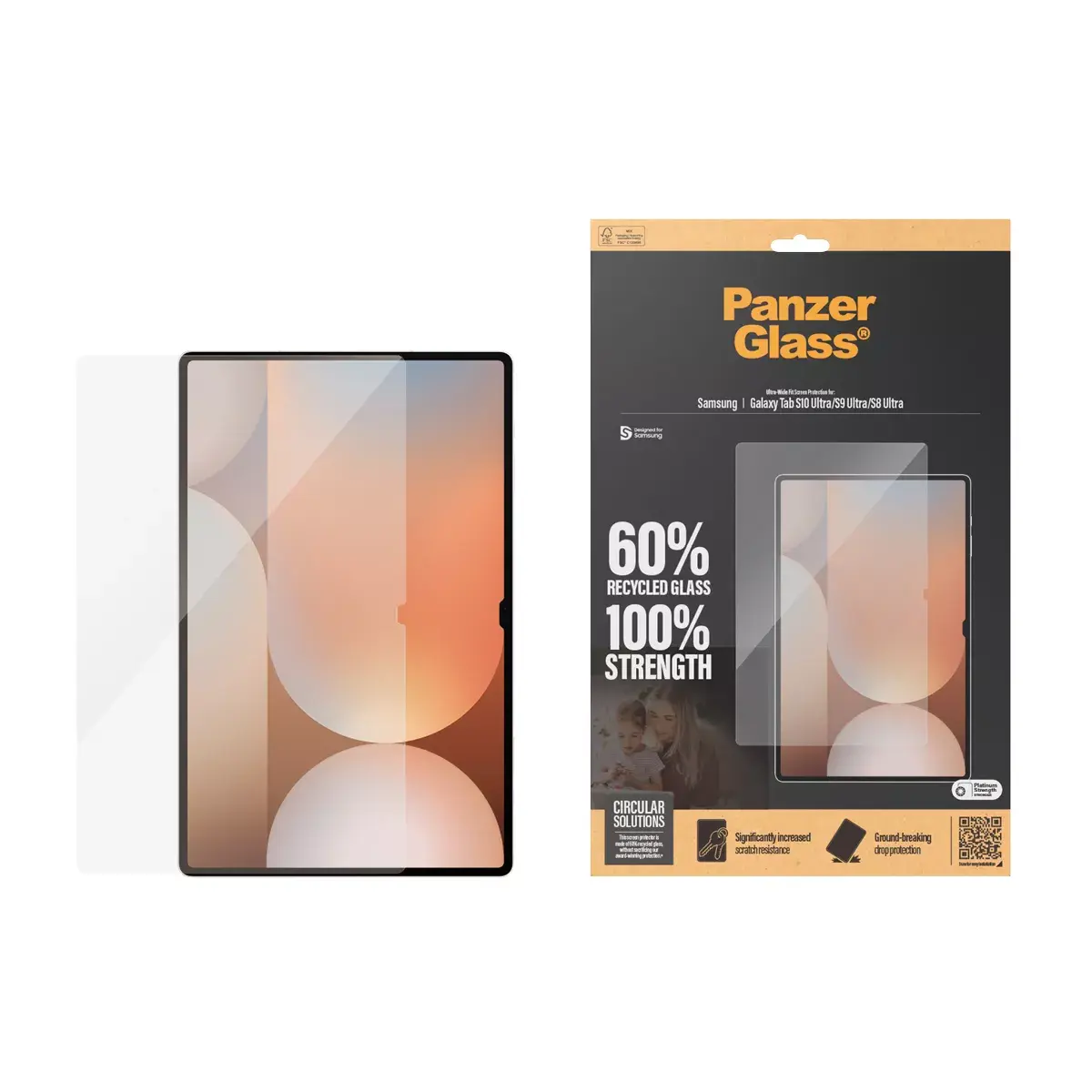 Защитное стекло PanzerGlass Samsung Galaxy Tab S8 Ultra S9 Ultra S10 Ultra Photo 2