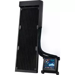 Liquid CPU cooler Lian Li HSLCD36NB — 360mm radiator, ARGB, fanless pump design