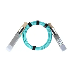 BlueOptics InfiniBand/fibre optic cable QSFP56 to QSFP56 5 m (Orange)