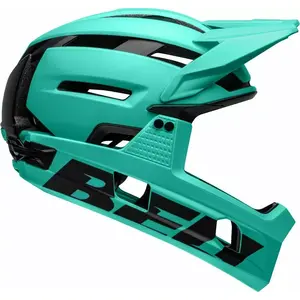 Full-face helmet BELL Super Air R size M (55–59 cm) Matte Turquoise Black