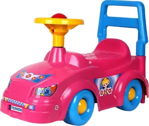 Push-along car Technok model 4823037603848, pink, toddler ride-on toy