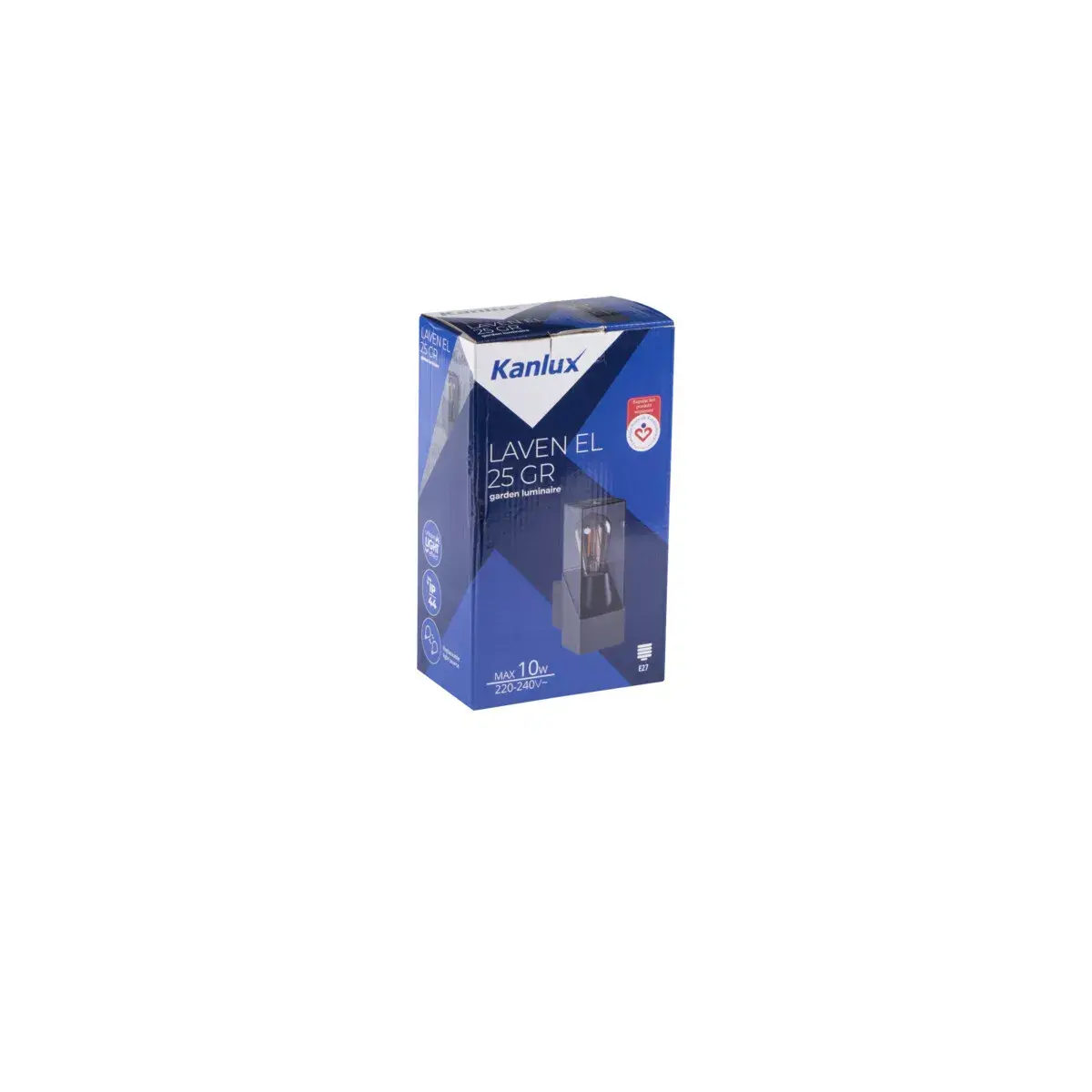 Kanlux Laven 36548 Outdoor Wall Light | E27 LED 10W Photo 3