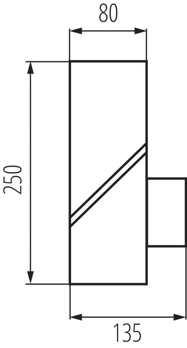 Kanlux Laven 36548 Outdoor Wall Light | E27 LED 10W Photo 5