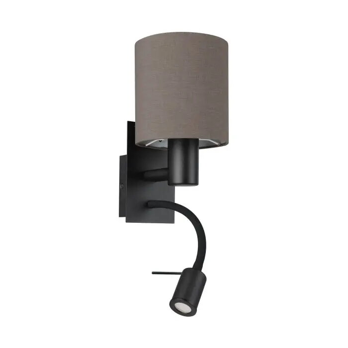 EGLO Pasteri Sienas lampa Melna E27