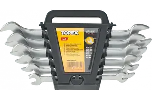 Open-end wrench set Topex 8 pieces