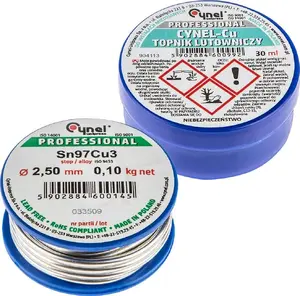 Soldering set CYNEL 60W soldering iron with accessories, model 5902062209436