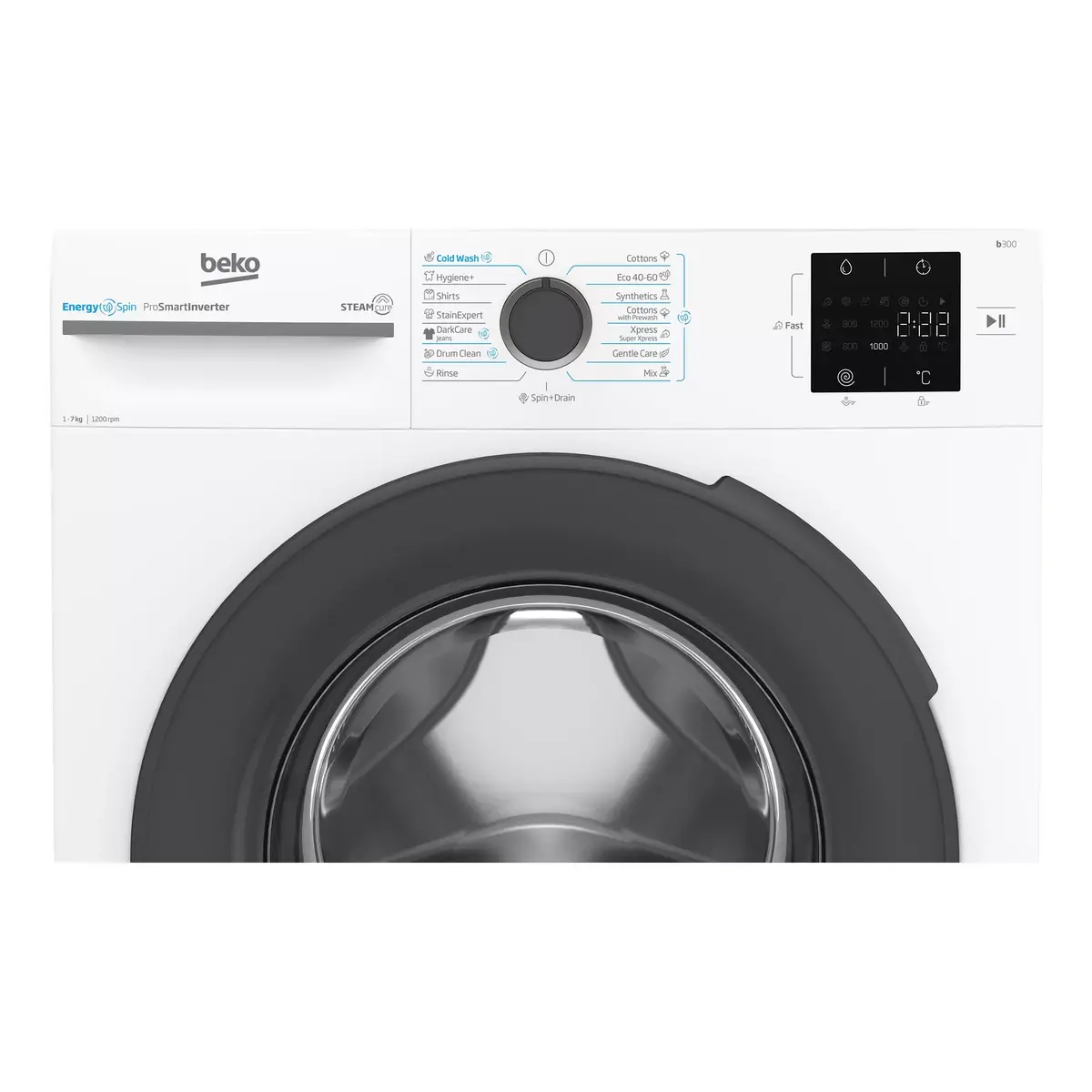 Veļas mašīna Beko b300 BM3WFSU37213WA Photo 4