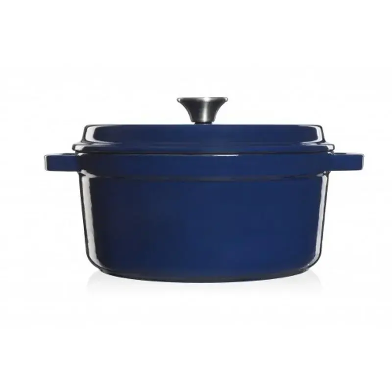 Cast iron pot GRAND_FEU FEUDARKBLUE 4.7 L Photo 2