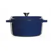 Cast iron pot GRAND_FEU FEUDARKBLUE 4.7 L Photo 2