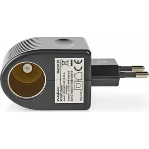 Cable gender changer Nedis WACA12V, black