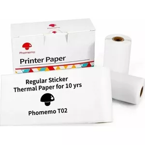 Клейкие рулоны бумаги Phomemo для моделей T02 M02 PRO M03 M04S Q22 — 3 рулона (SB8272)
