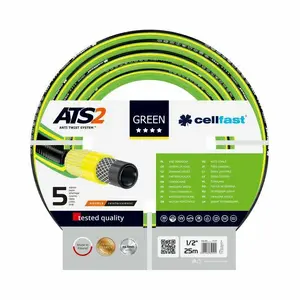 Садовый поливочный шланг Cellfast GREEN 5 слоев 5/8" (15 мм) 25 м