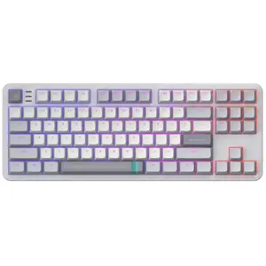 Mēķaniskā tastatūra Dark Project ALU87A G3MS ar Zircon slēdžiem, 87 taustiņu ANSI izkārtojums, US