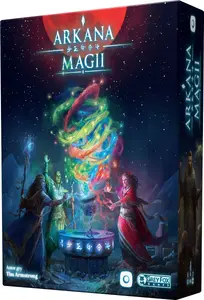 Board game Portal Games The Arcana of Magic — tabletop card-driven strategy, 1+ players