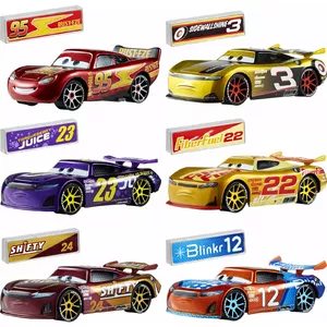 Гоночный автомобиль MATTEL Disney Pixar Cars NASCAR Assortment — металл/пластик, 3+