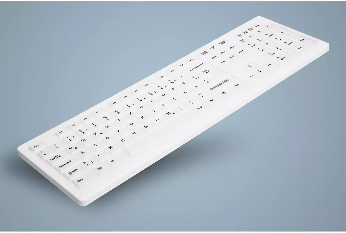 Cherry AK-C8100FA-UVS-W/GE Medical Keyboard Photo 2