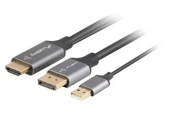 LANBERG HDMI to DisplayPort cable 1 m Photo 4