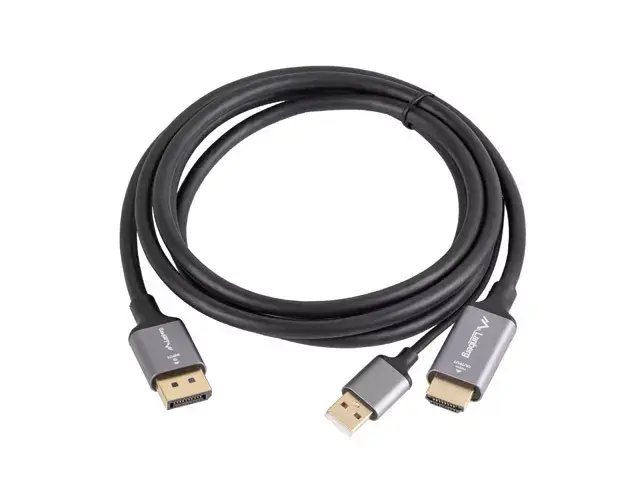 Video kabeļa adapters Lanberg CA-HDDP-20CU-0018-BK Photo 3