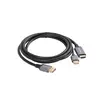 Video kabeļa adapters Lanberg CA-HDDP-20CU-0018-BK Photo 4