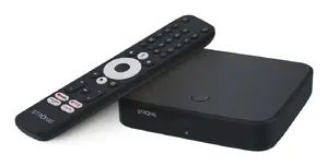 Strong SRT423 Viedā TV kaste Black 4K Ultra HD Amlogic 2 GHz Cortex-A35 2 GB DDR4 8 GB eMMC Android Wi-Fi Ethernet LAN