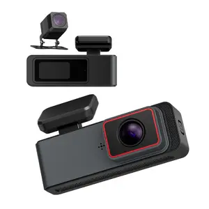 Auto reģistrators KINGSLIM E4 — 1080P Full HD, nakts redzamība, priekšējā kamera