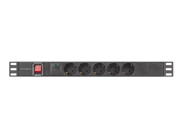 Устройство распределения питания Lanberg PDU-05F-0200-BK Photo 2