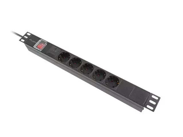 Устройство распределения питания Lanberg PDU-05F-0200-BK Photo 5