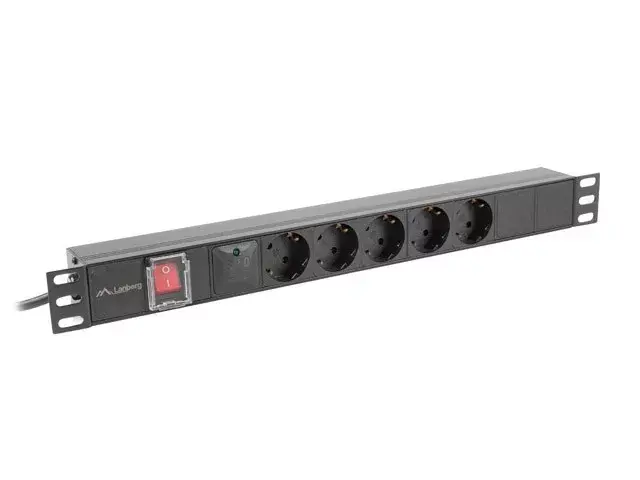 Устройство распределения питания Lanberg PDU-05F-0200-BK Photo 6