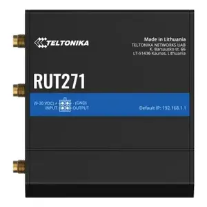 Cellular network router Teltonika RUT271 4G 5G Wi-Fi 802.11b/g/n