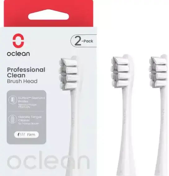 OCLEAN P1C10 Replacement Toothbrush Heads, 2 pcs Photo 2