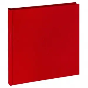 Photo album Walther My Heart FA243R 20x20 cm with 40 white pages, linen cover