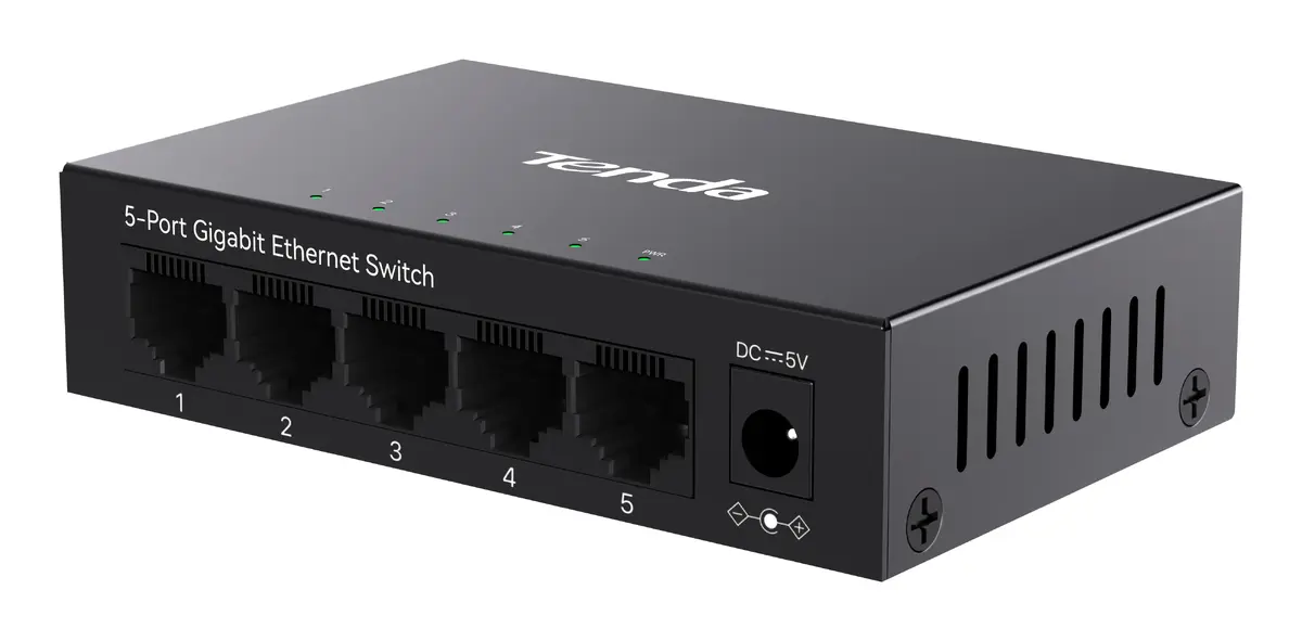 Tenda TEG1005M 5-Port Gigabit Network Switch Photo 4