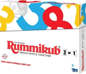 Board game TMTOYS Rummikub 3in1 LEMADA 8613 — tile-based Rummy, dominoes and Sudoku variants