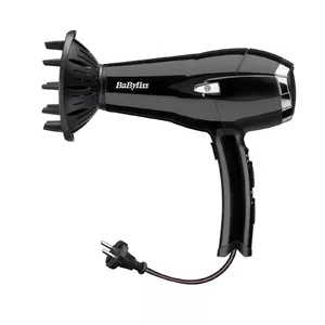 Фен BaByliss Cordkeeper 2000, 2000 Вт, ионизация, 3 температурных режима, 2 скорости