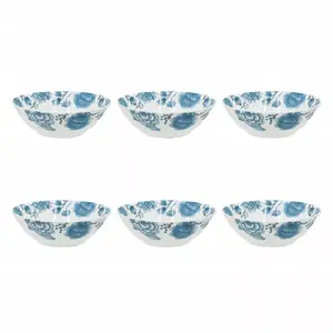 Soup plates Rose&Tulipani ONIRIA set of 6, 20 cm diameter