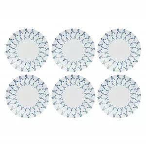 Dinner plates Rose&Tulipani ONIRIA set of 6, 27 cm, ceramic