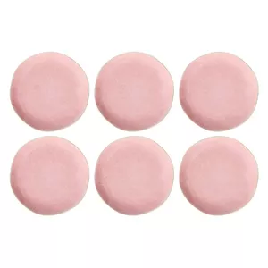 Dinner plates Rose&Tulipani Concerto Fuse Rosa set of 6, 27 cm